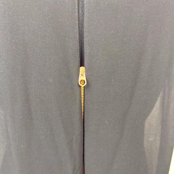 Ted Baker Josa Mini Swing Dress Black/Pale Pink Bow Detail Sleeveless Coquette 6 - Picture 7 of 12